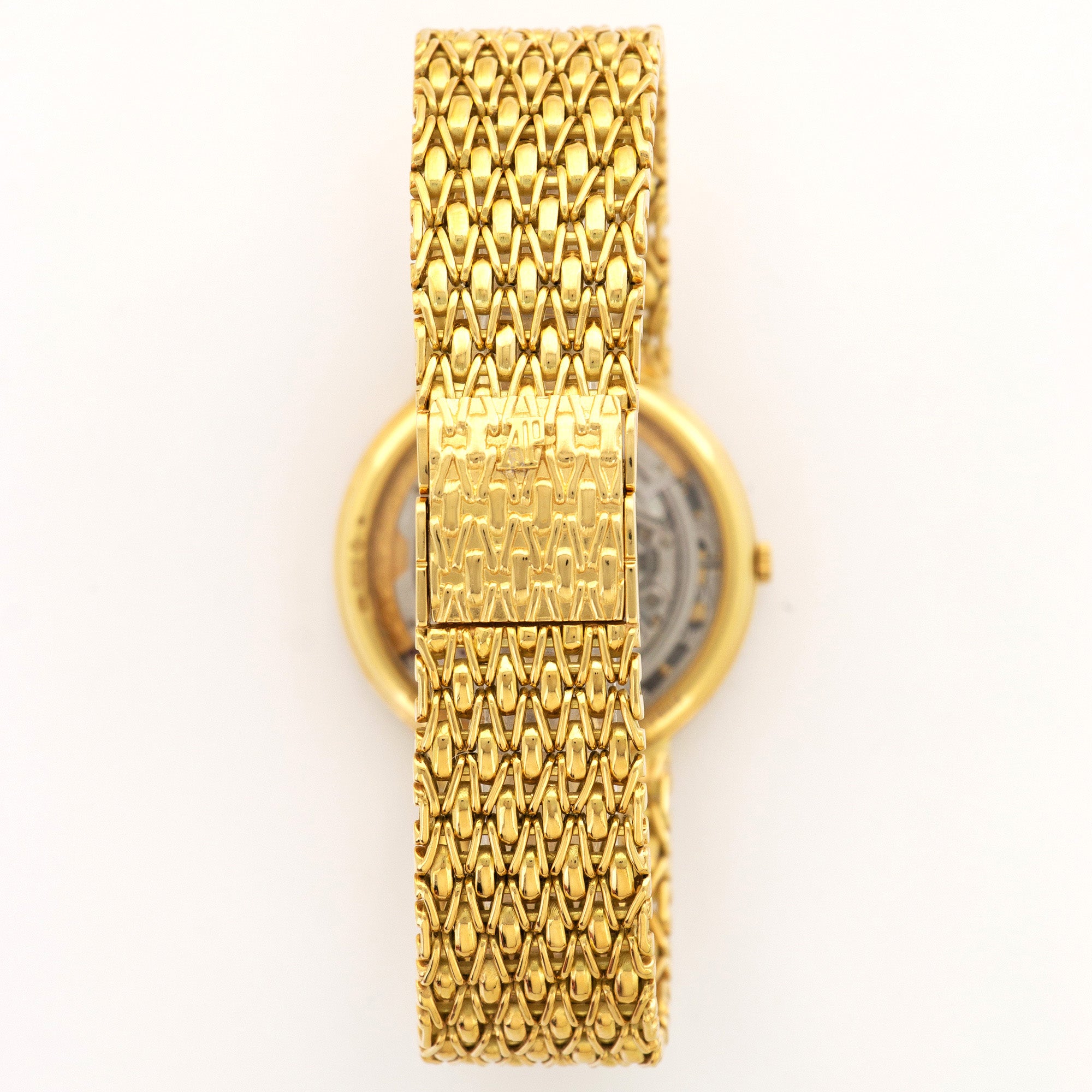 Audemars Piguet - Audemars Piguet Yellow Gold Skeletonized Diamond Birds Watch - The Keystone Watches