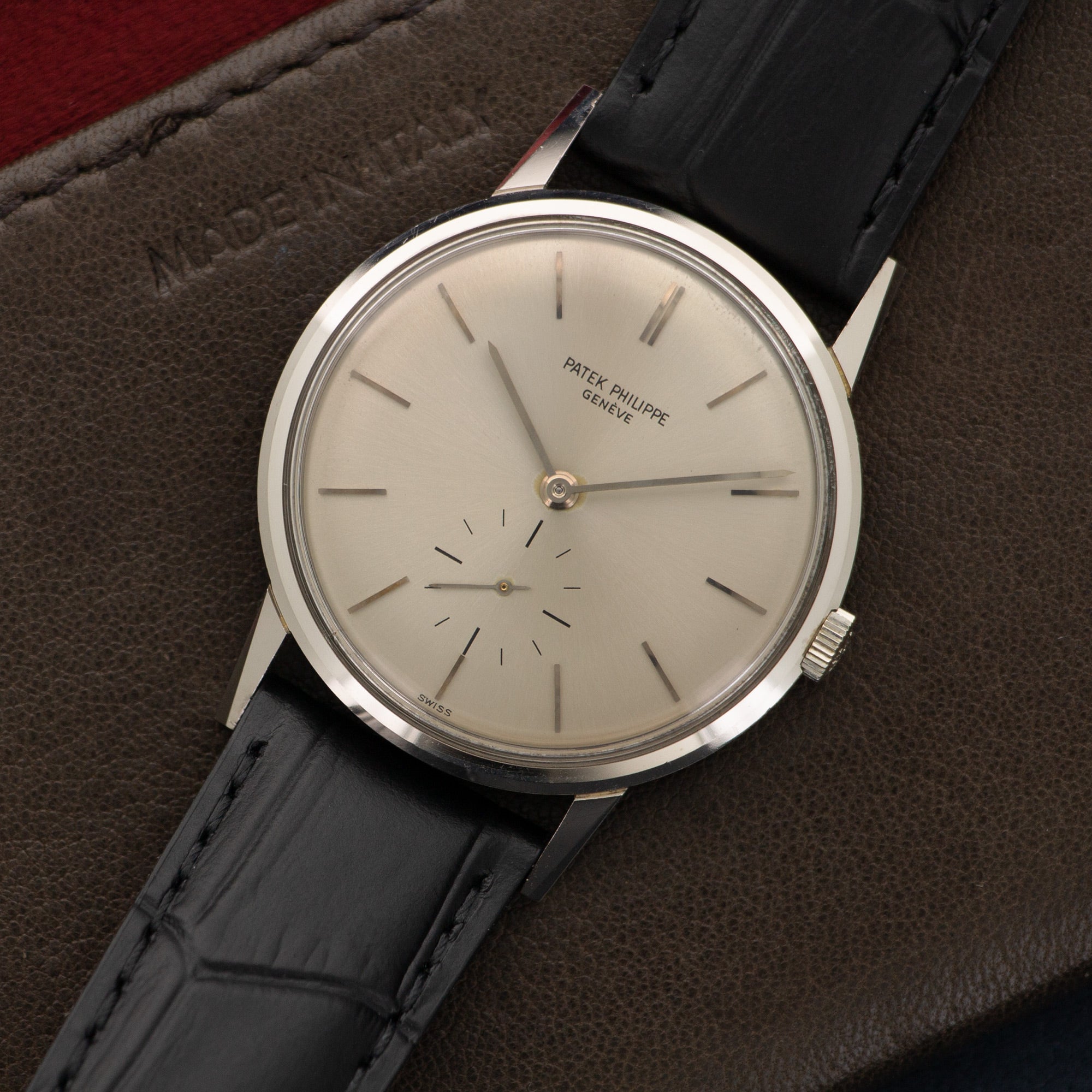 Patek Philippe - Patek Philippe White Gold Calatrava Watch Ref. 3416 - The Keystone Watches