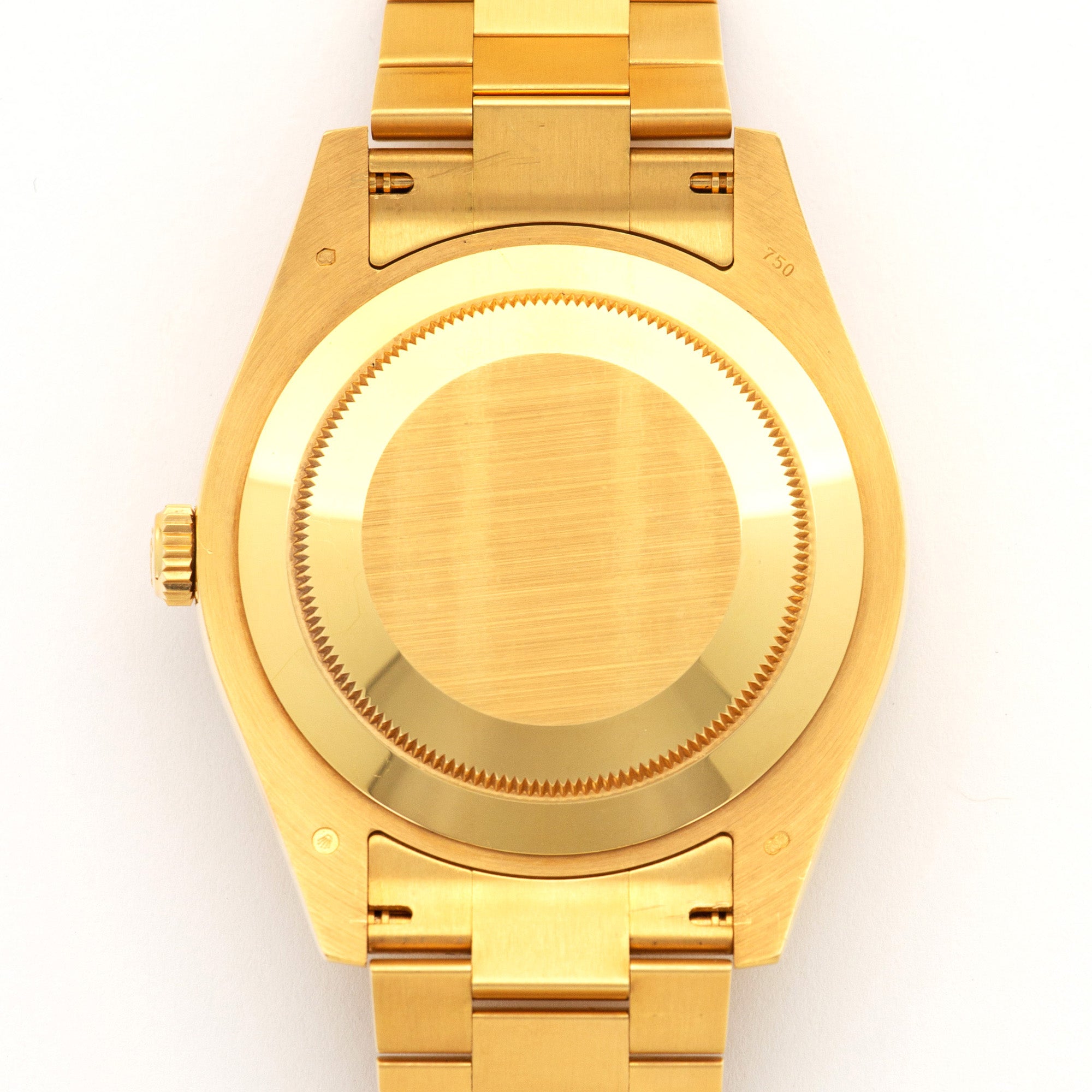 Rolex - Rolex Yellow Gold Day-Date II Baguette Diamond Watch Ref. 218398 - The Keystone Watches