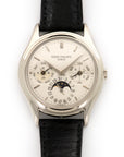 Patek Philippe White Gold Perpetual Calendar Watch Ref. 3941