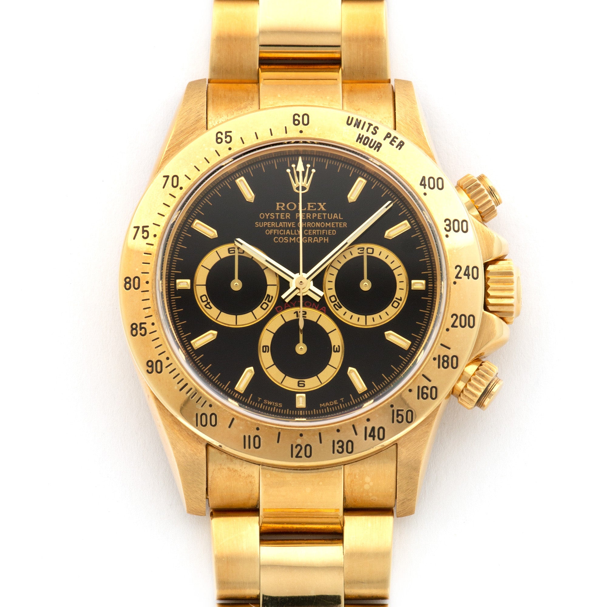 Rolex - Rolex Yellow Gold Cosmograph Daytona Watch Ref. 16528 with Original Box and Papers - The Keystone Watches