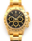 Rolex Yellow Gold Cosmograph Daytona Watch Ref. 16528 with Original Box and Papers