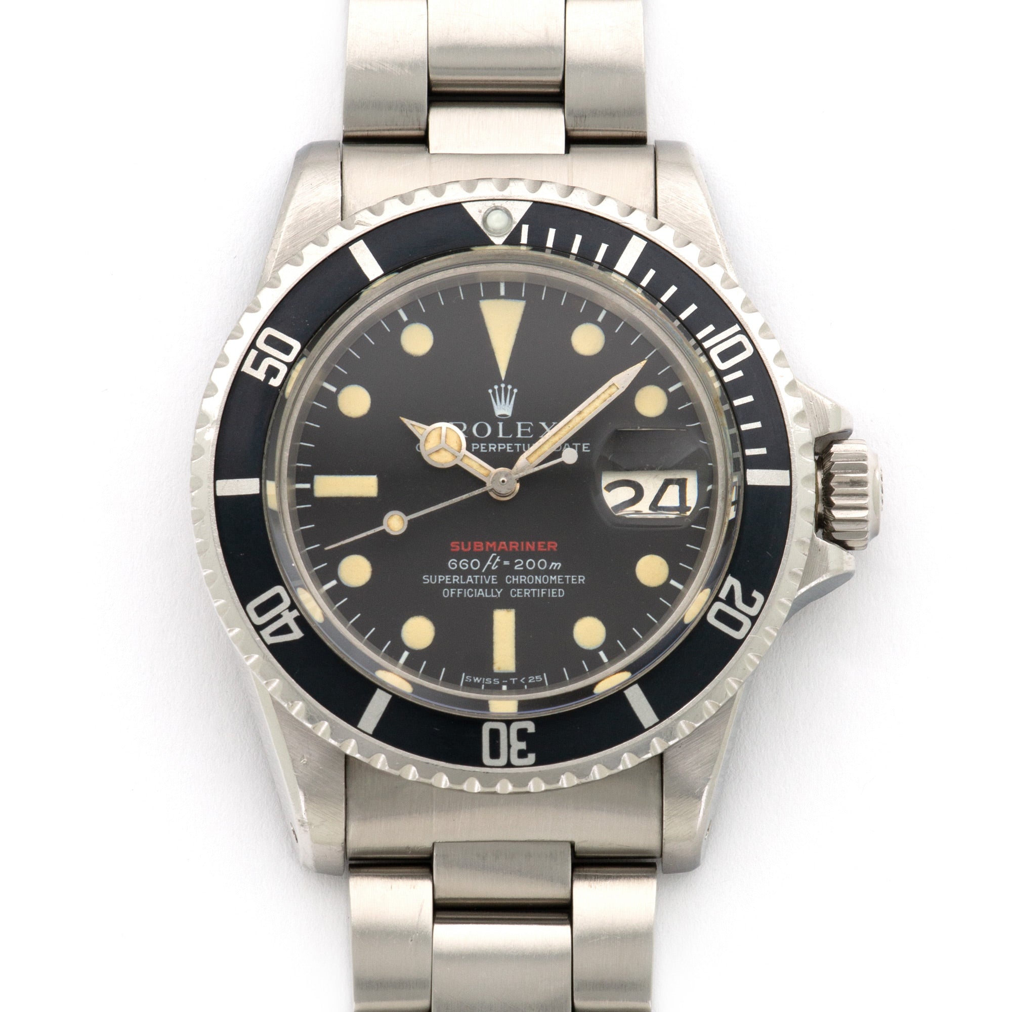 Rolex - Rolex Steel Red Submariner Watch Ref. 1680 - The Keystone Watches