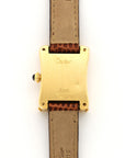 Cartier Yellow Gold Tank Bamboo Coussin Watch