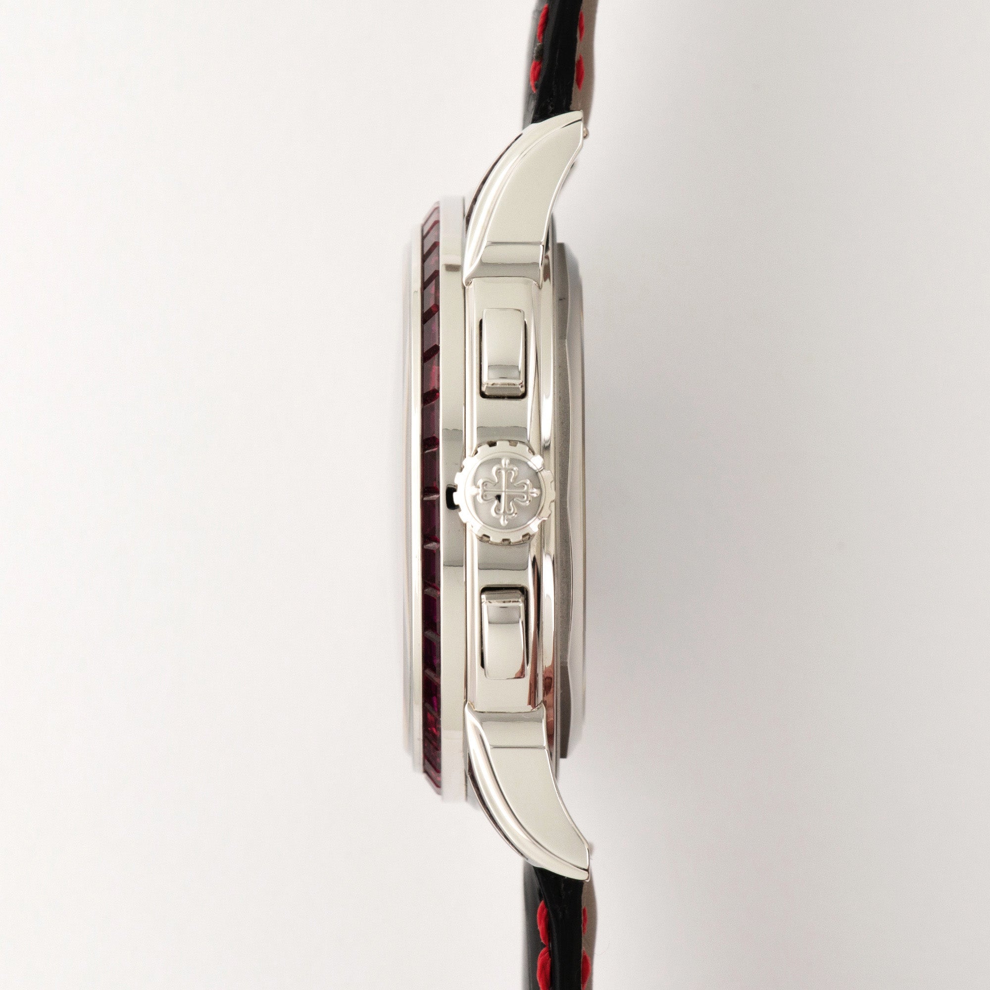 Patek Philippe - Patek Philippe Platinum Perpetual Calendar Chrono Ruby Watch Ref. 5271 - The Keystone Watches