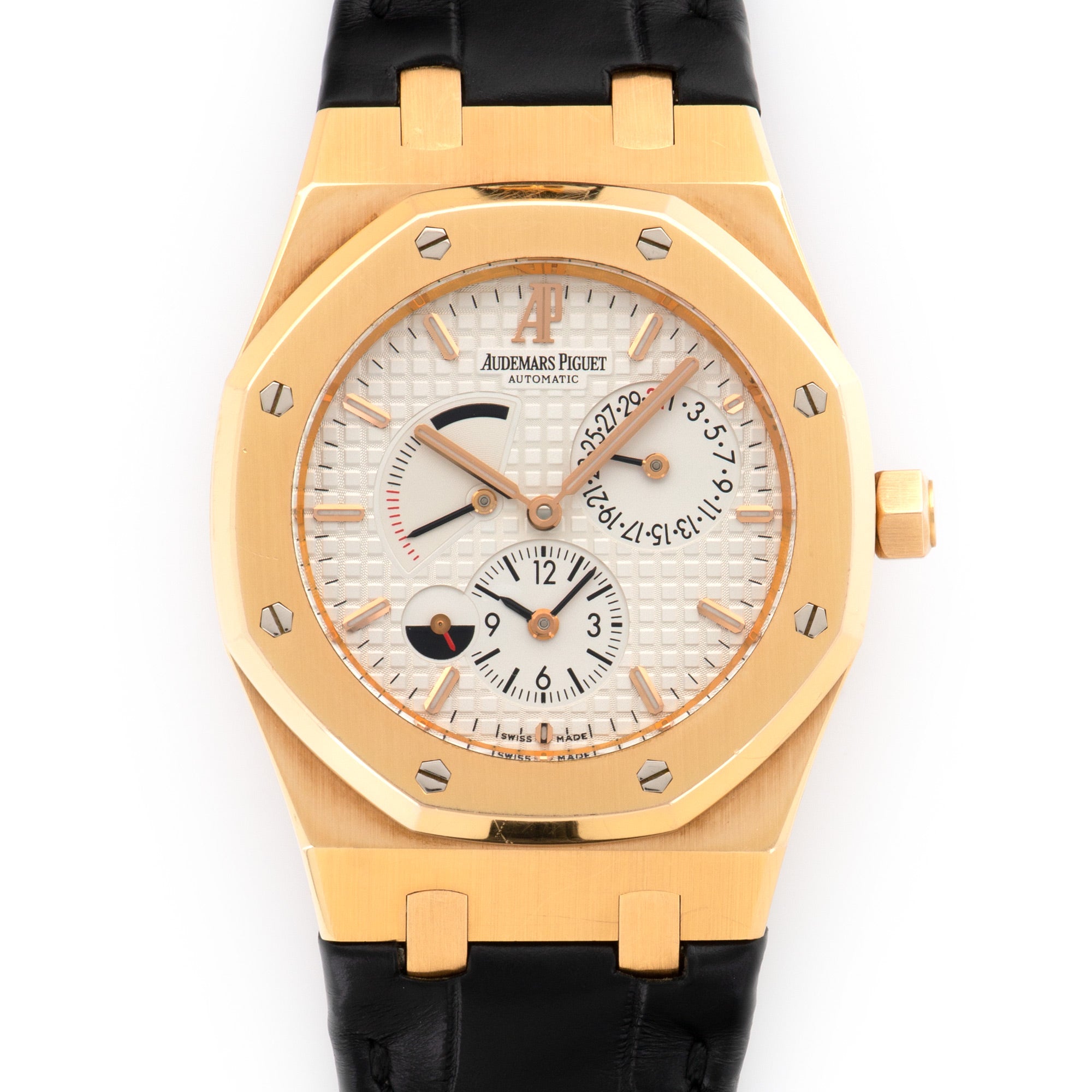 Audemars Piguet - Audemars Piguet Rose Gold Royal Oak Dual Time Ref. 26120OR - The Keystone Watches