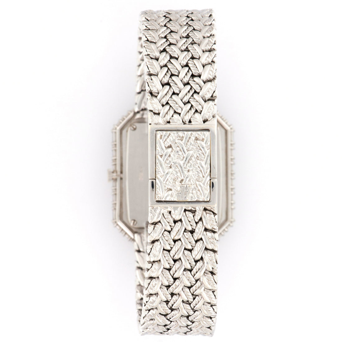 Audemars Piguet White Gold Baguette Diamond Watch