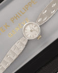 Patek Philippe - Patek Philippe White Gold Bracelet Watch, Ref. 3266 - The Keystone Watches