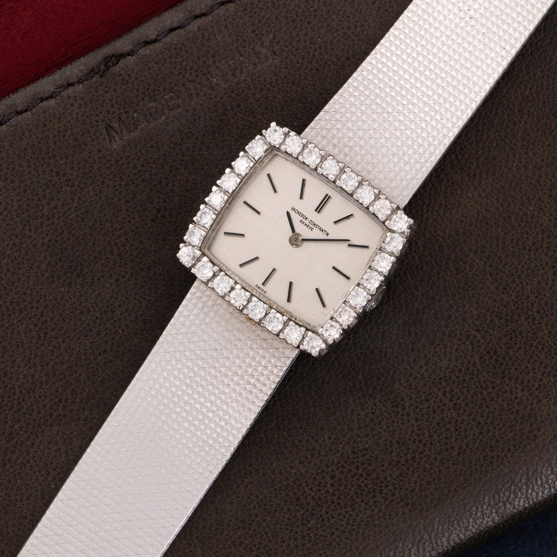 Vacheron Constantin White Gold Diamond Watch