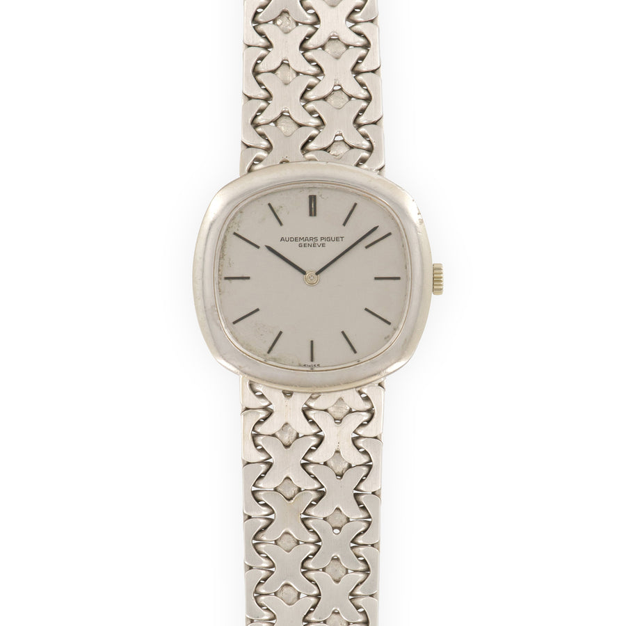 Audemars Piguet White Gold Bracelet Watch