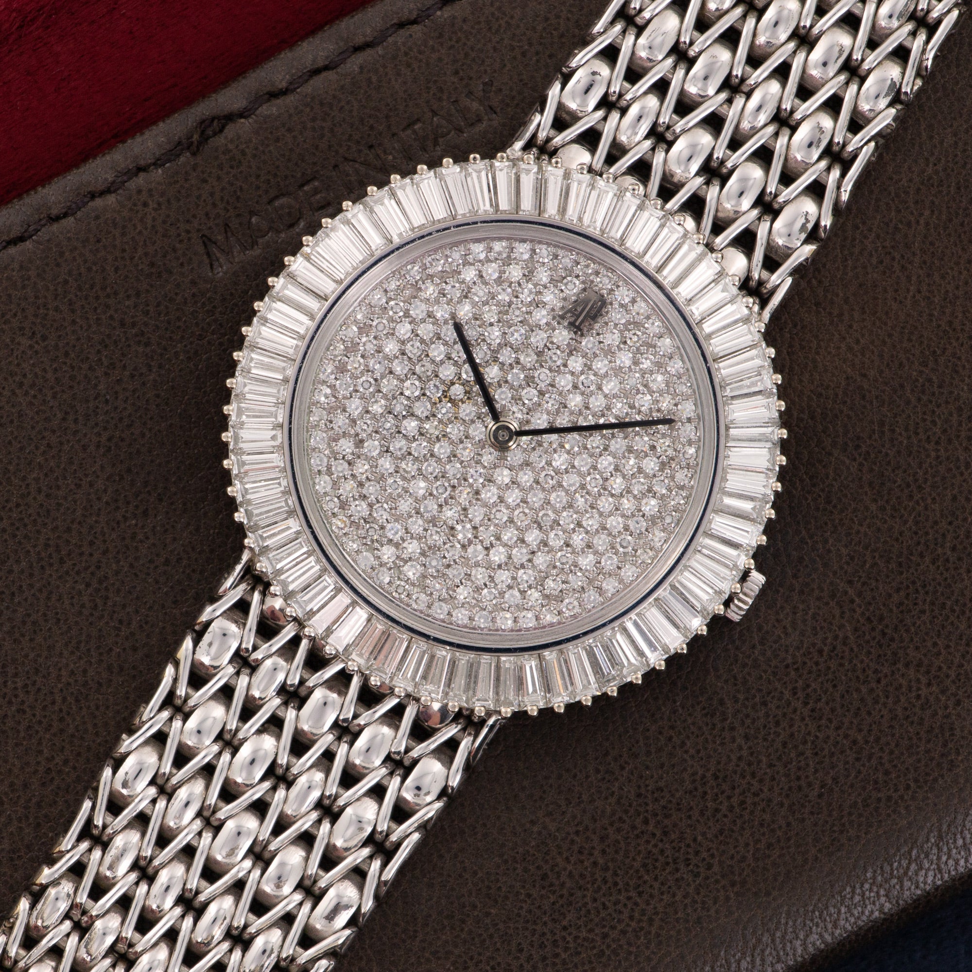 Audemars Piguet - Audemars Piguet White Gold Diamond Bracelet Watch - The Keystone Watches