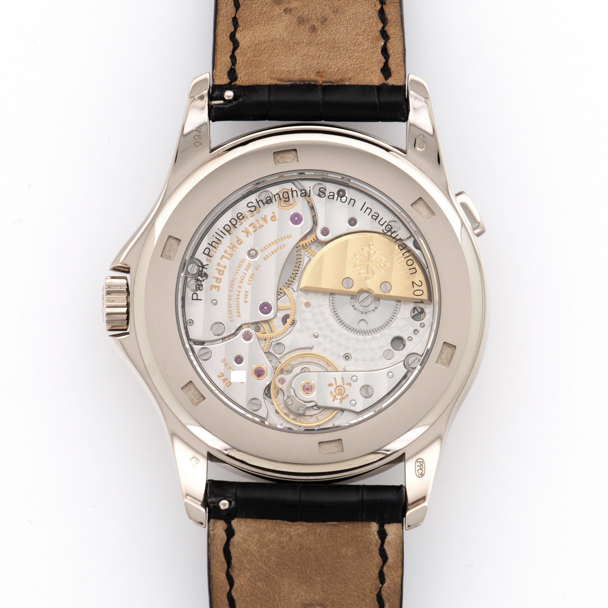 Patek Philippe White Gold World Time Watch Ref. 5130, Shanghai Edition