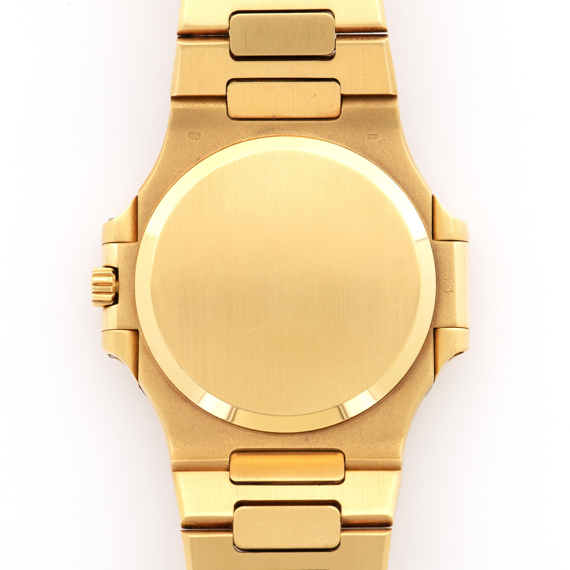 Patek Philippe Yellow Gold Nautilus Diamond Jumbo Watch Ref. 3700