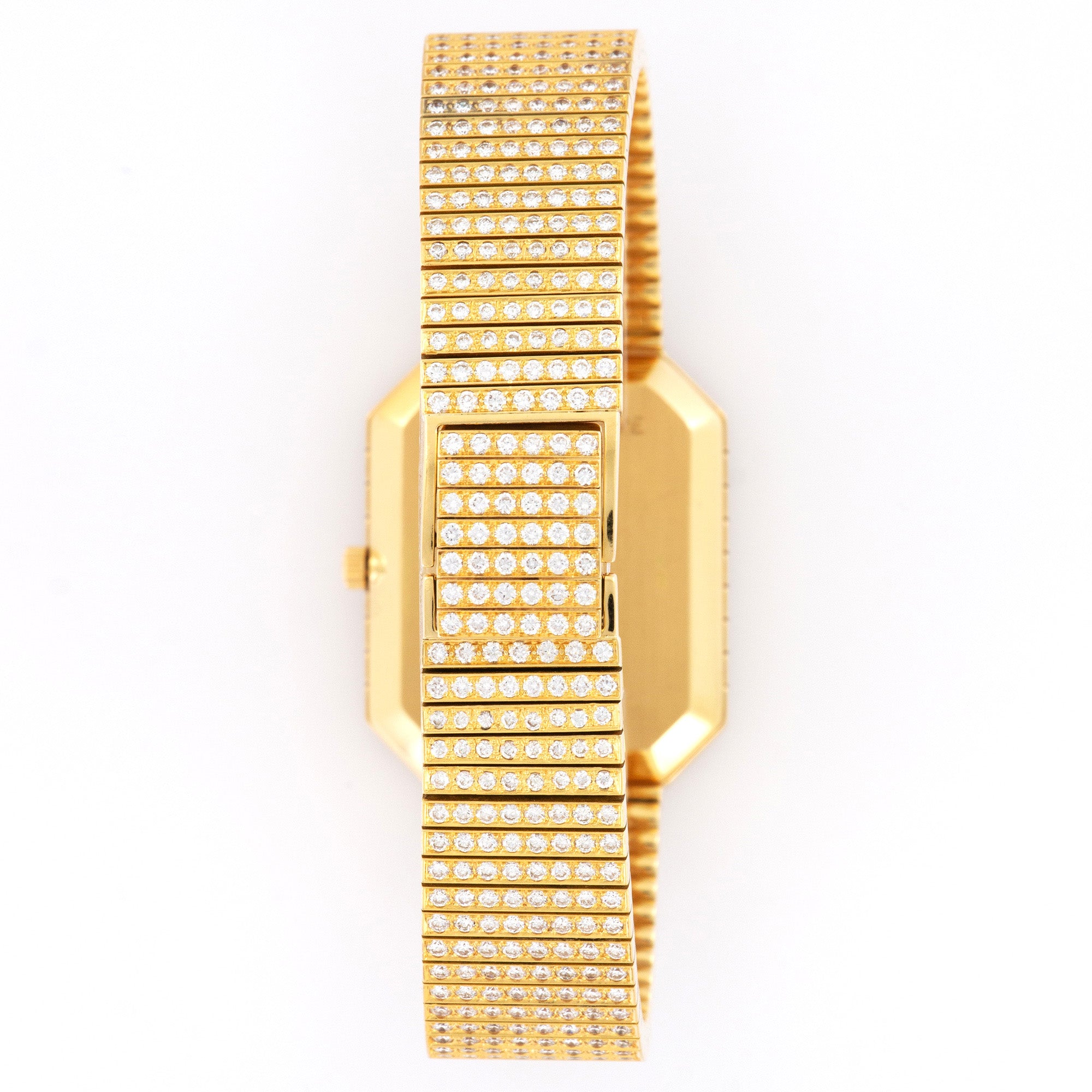 Patek Philippe Yellow Gold Diamond &amp; Emerald Watch