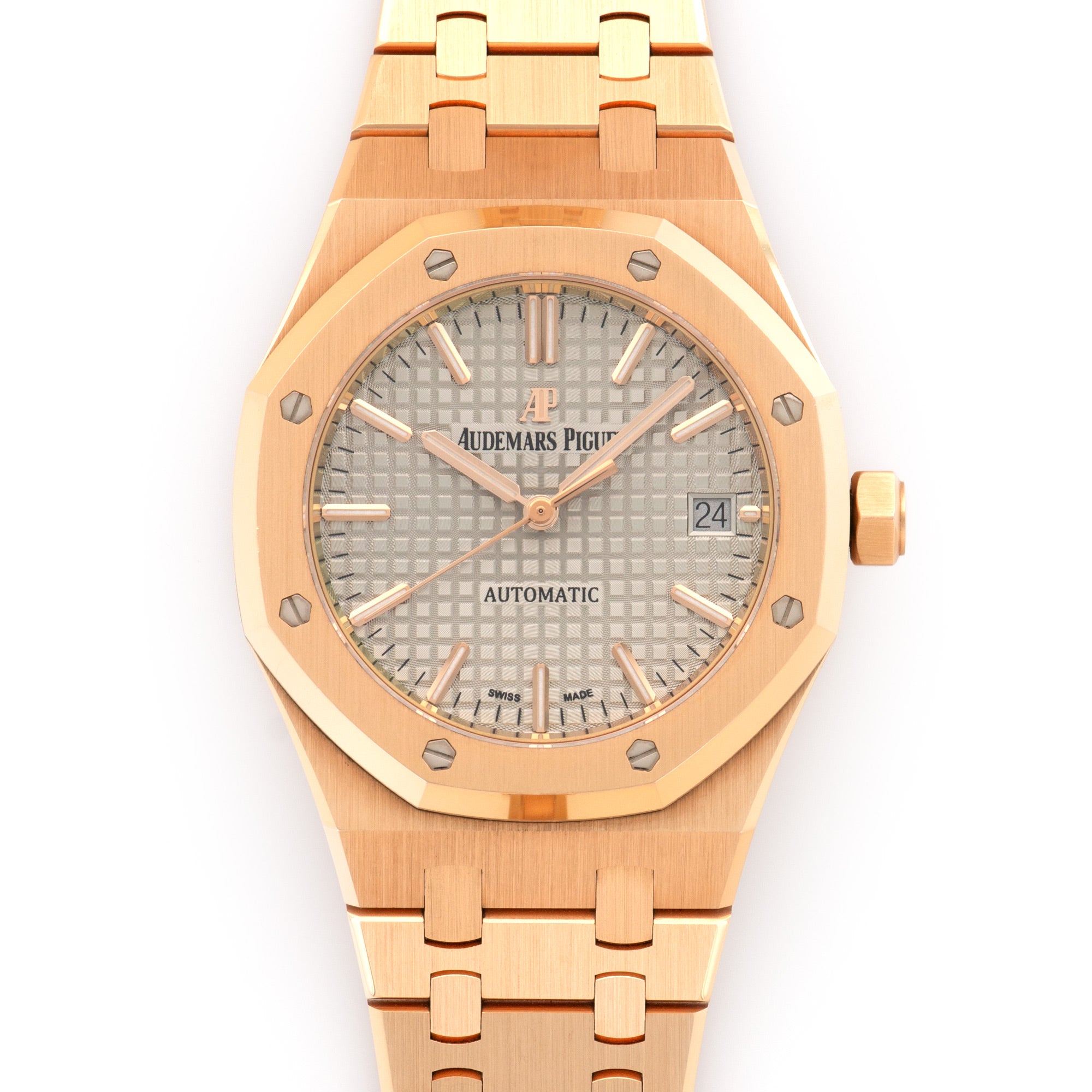 Audemars Piguet - Audemars Piguet Royal Oak Rose Gold Automatic Watch - The Keystone Watches