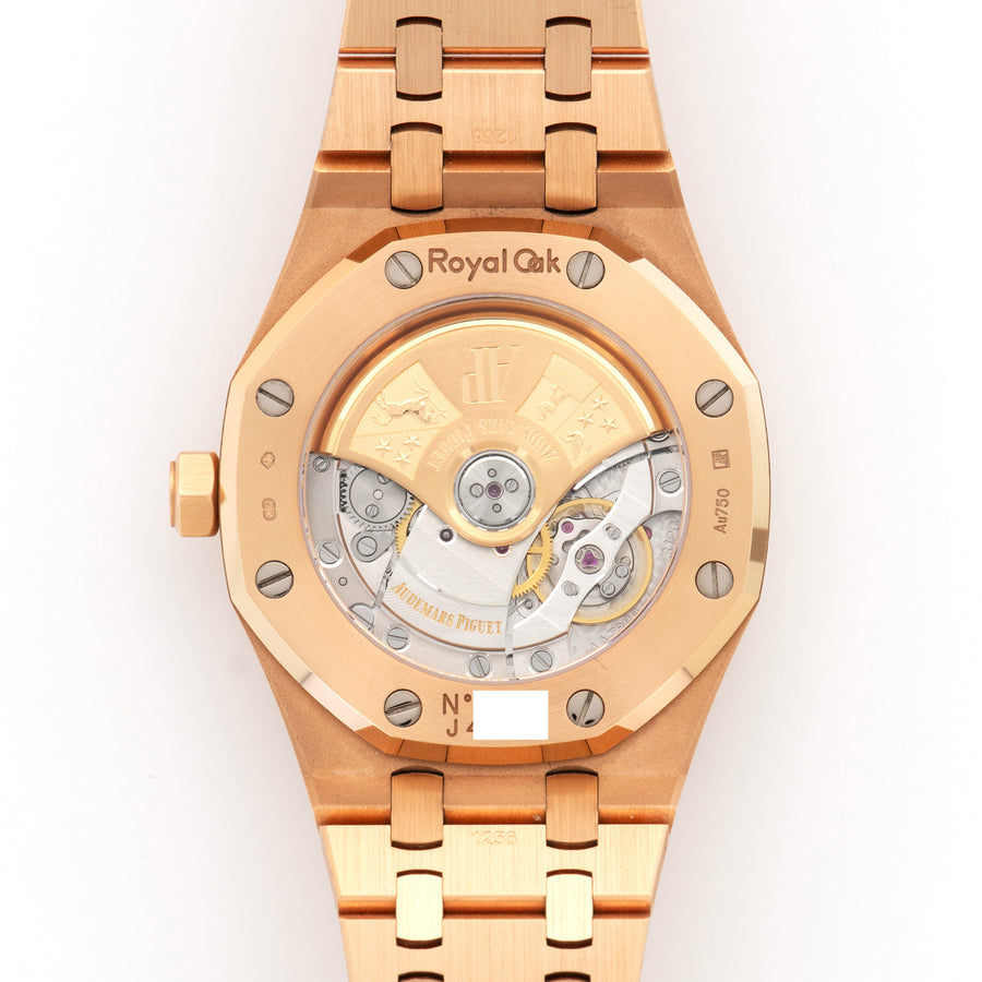 Audemars Piguet Royal Oak Rose Gold Automatic Watch