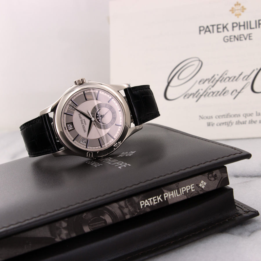 Patek Philippe Complications White Gold Annual Calendar Watch Ref. 5205