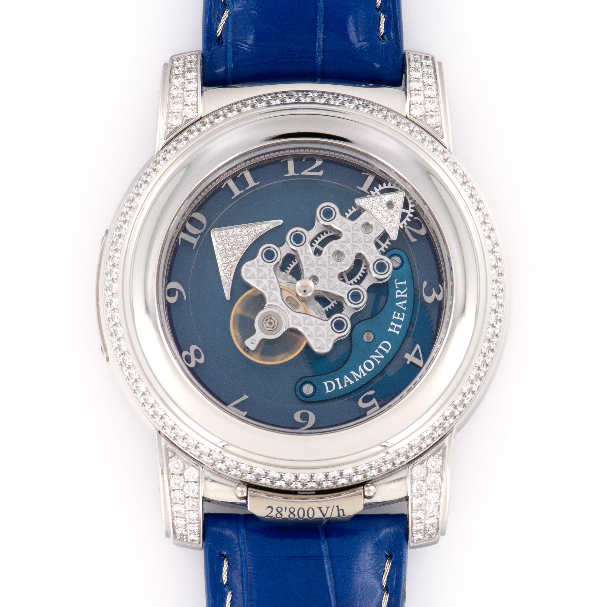 Ulysse Nardin - Ulysse Nardin Platinum Diamond Heart Freak Watch - The Keystone Watches