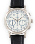 A Lange & Sohne White Gold 1815 Chronograph Watch
