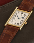 Cartier - Cartier Yellow Gold Asymmetrical Tank Watch, Piece Unique - The Keystone Watches
