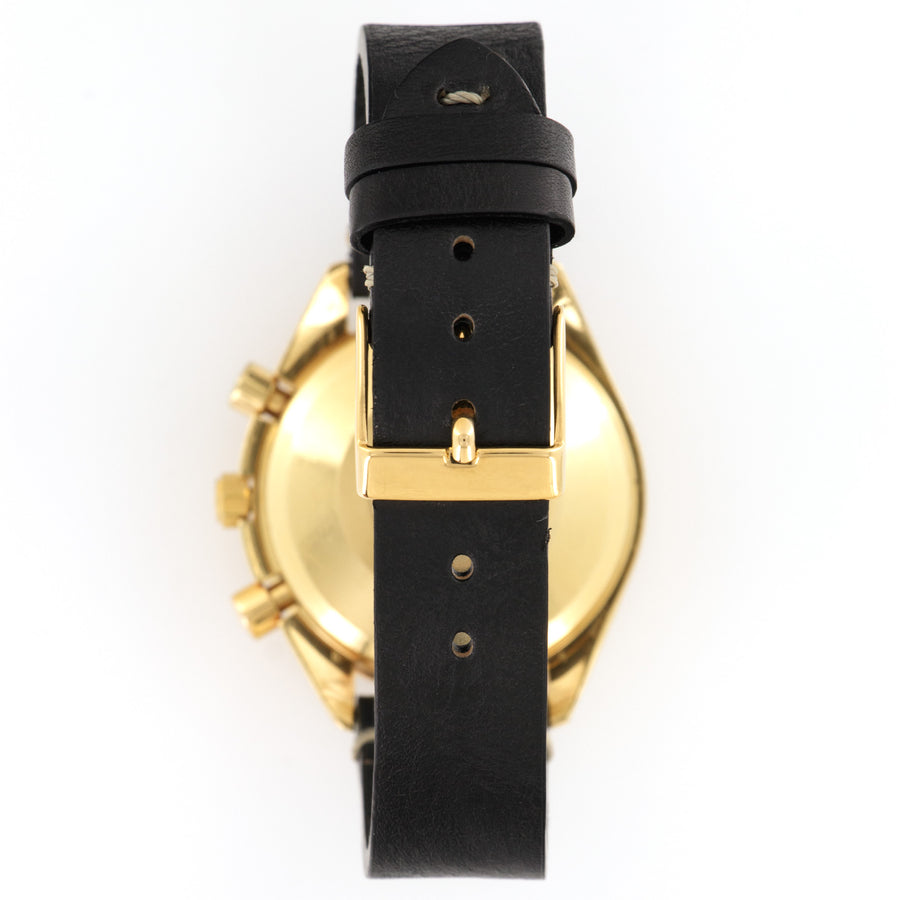 Omega Yellow Gold Speedmaster Chronograph Watch