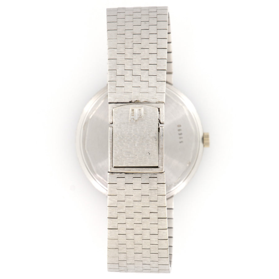 Audemars Piguet White Gold Automatic Diamond Watch