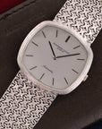 Audemars Piguet - Audemars Piguet White Gold Automatic Cross Link Bracelet Watch - The Keystone Watches