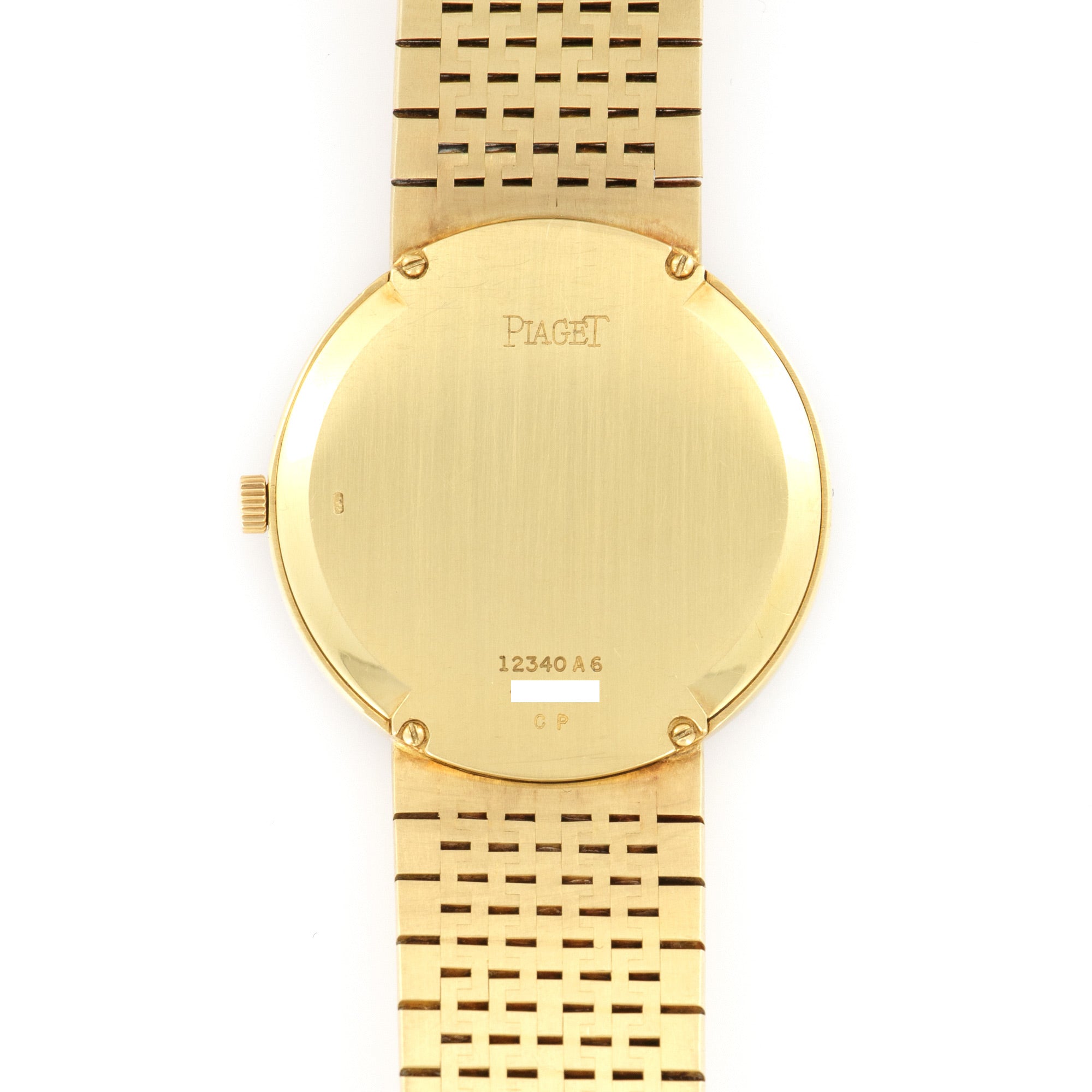 Piaget - Piaget Yellow Gold Diamond &amp; Onyx Watch - The Keystone Watches