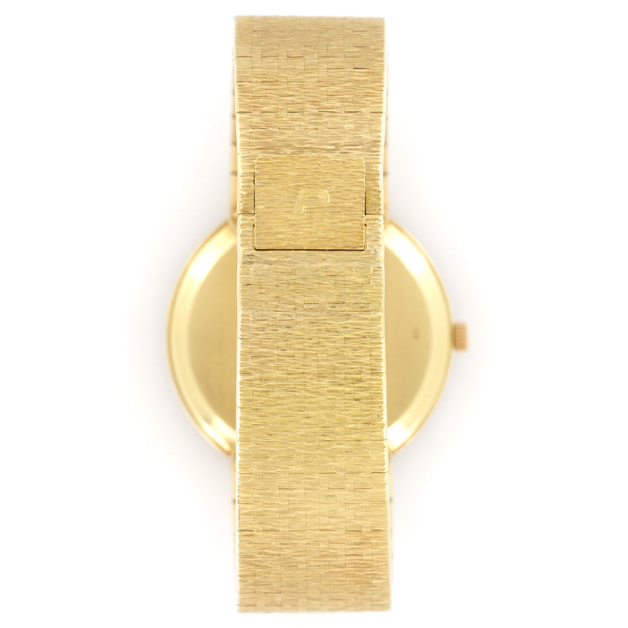 Piaget Yellow Gold Diamond & Onyx Watch