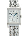 Jaeger LeCoultre - Jaeger Lecoultre Steel Reverso Day-Night Watch - The Keystone Watches