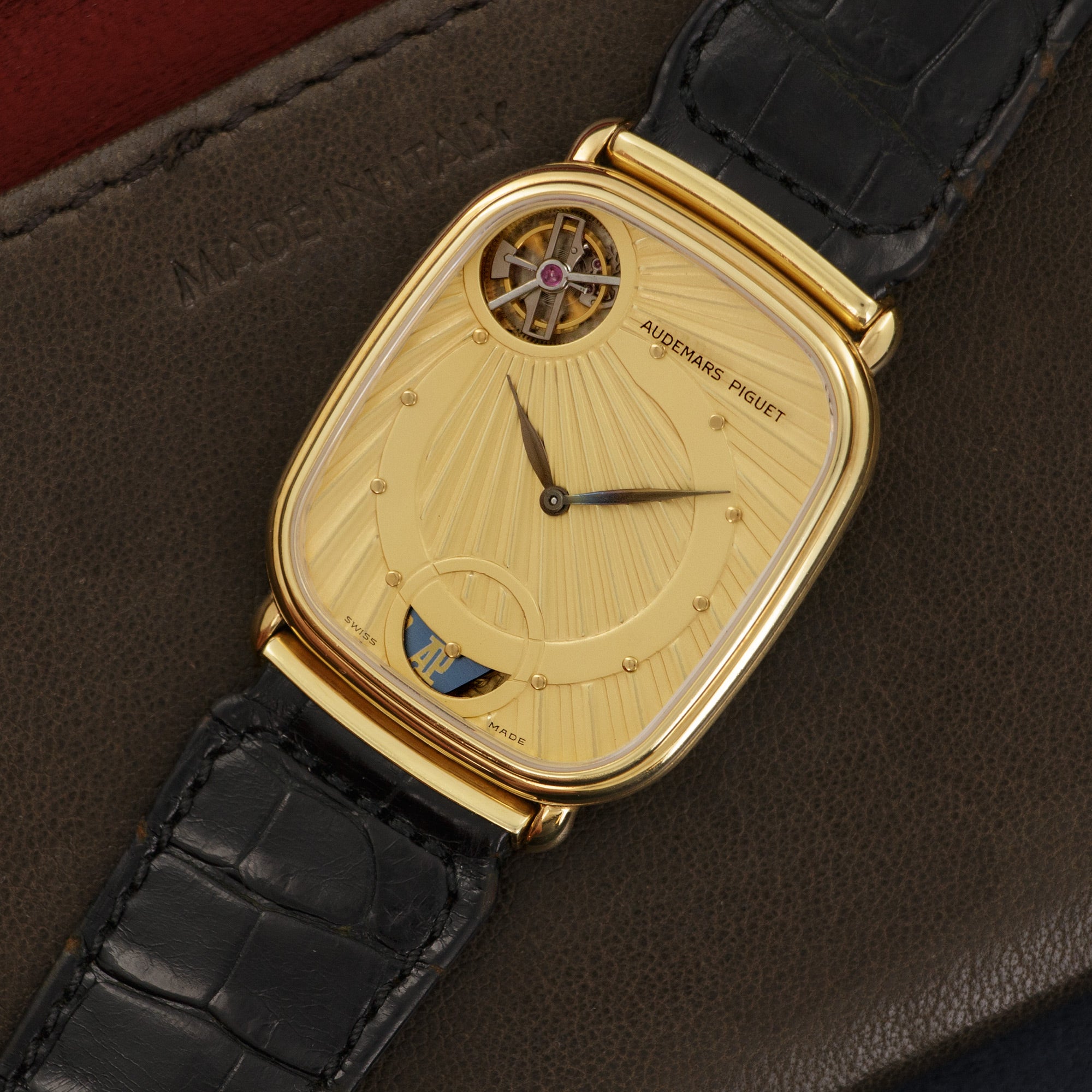 Audemars Piguet - Audemars Piguet Yellow Gold First Automatic Tourbillon Watch - The Keystone Watches