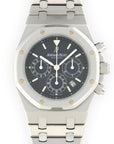 Audemars Piguet - Audemars Piguet Royal Oak Chronograph Blue Watch Ref. 25860ST - The Keystone Watches