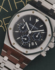 Audemars Piguet - Audemars Piguet Royal Oak Chronograph Blue Watch Ref. 25860ST - The Keystone Watches