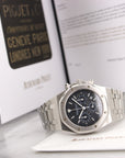 Audemars Piguet - Audemars Piguet Royal Oak Chronograph Blue Watch Ref. 25860ST - The Keystone Watches