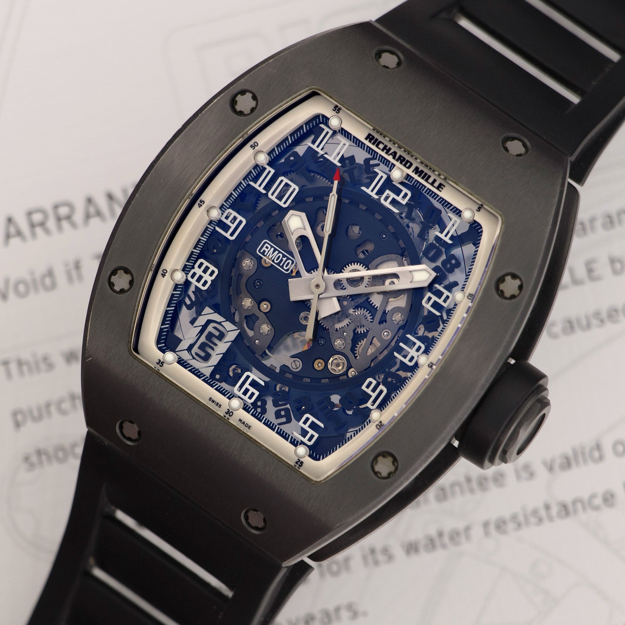 Richard Mille - Richard Mille Skeletonized Paris Boutique RM10 Watch, Limited to 10 Pieces - The Keystone Watches