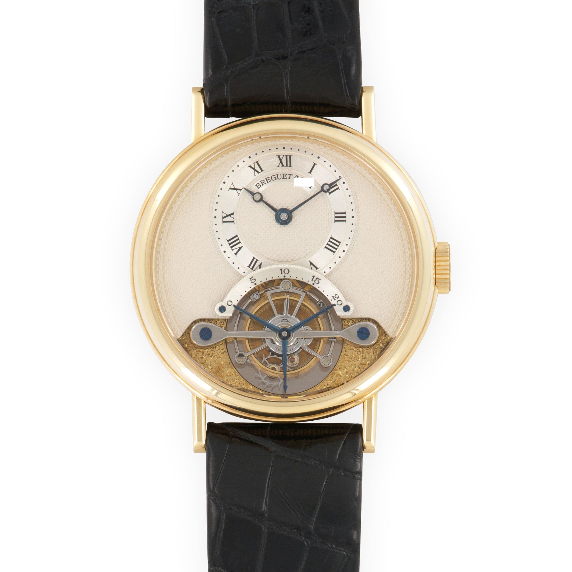 Breguet Yellow Gold Messidor Tourbillon Watch 3350