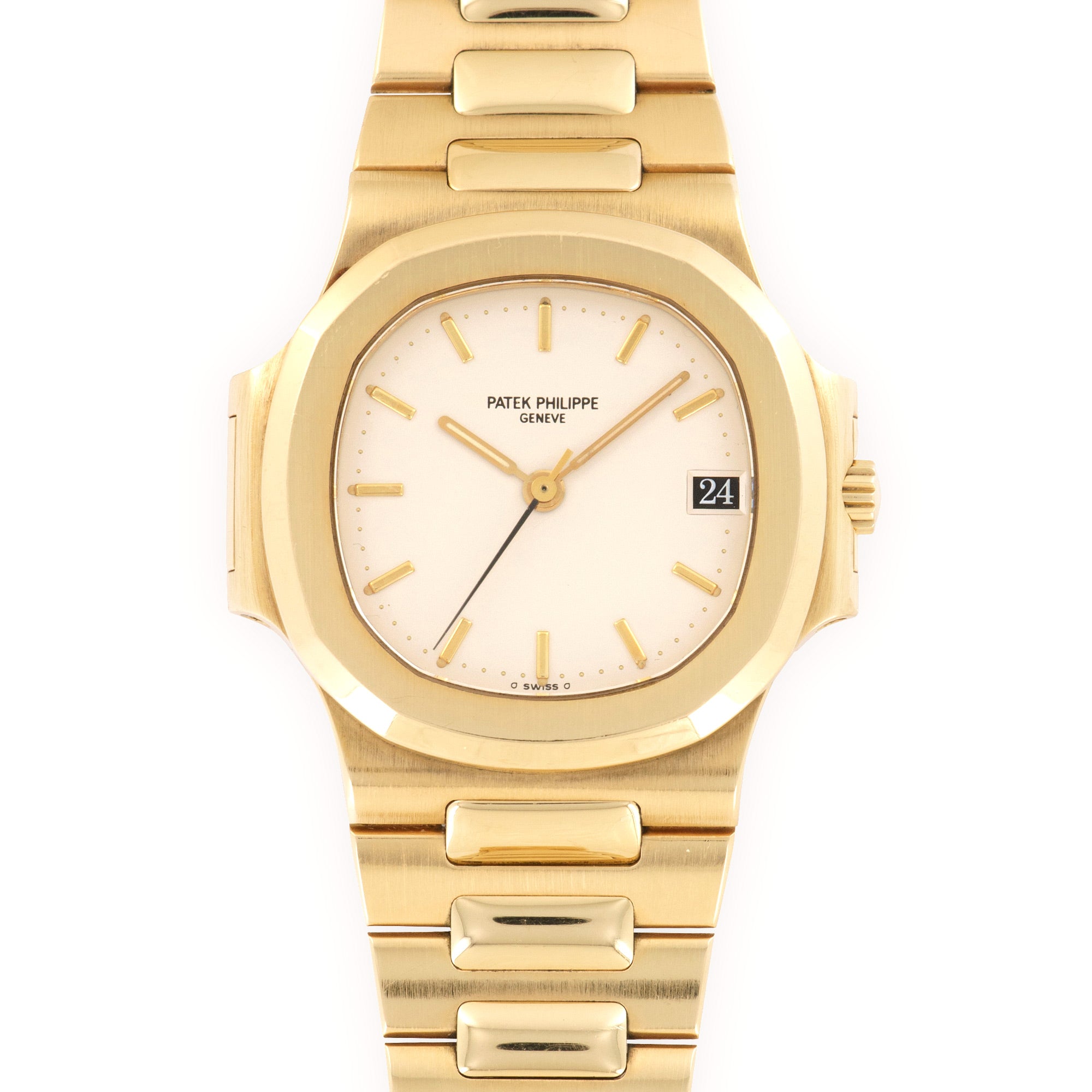Patek Philippe - Patek Phlippe Yellow Gold Nautilus Automatic Watch Ref. 3800 - The Keystone Watches