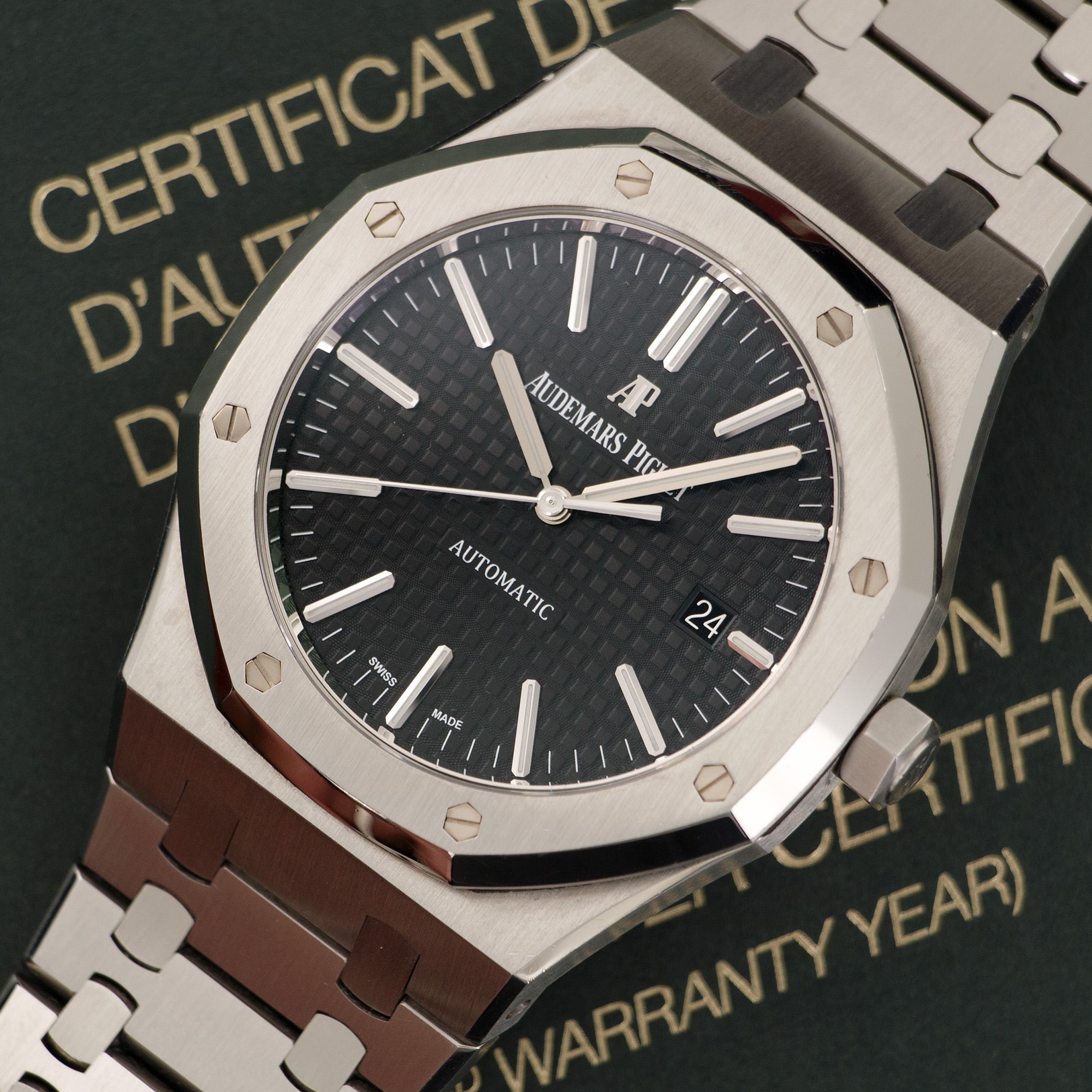 Audemars Piguet - Audemars Piguet Steel Royal Oak, Ref. 15400 - The Keystone Watches