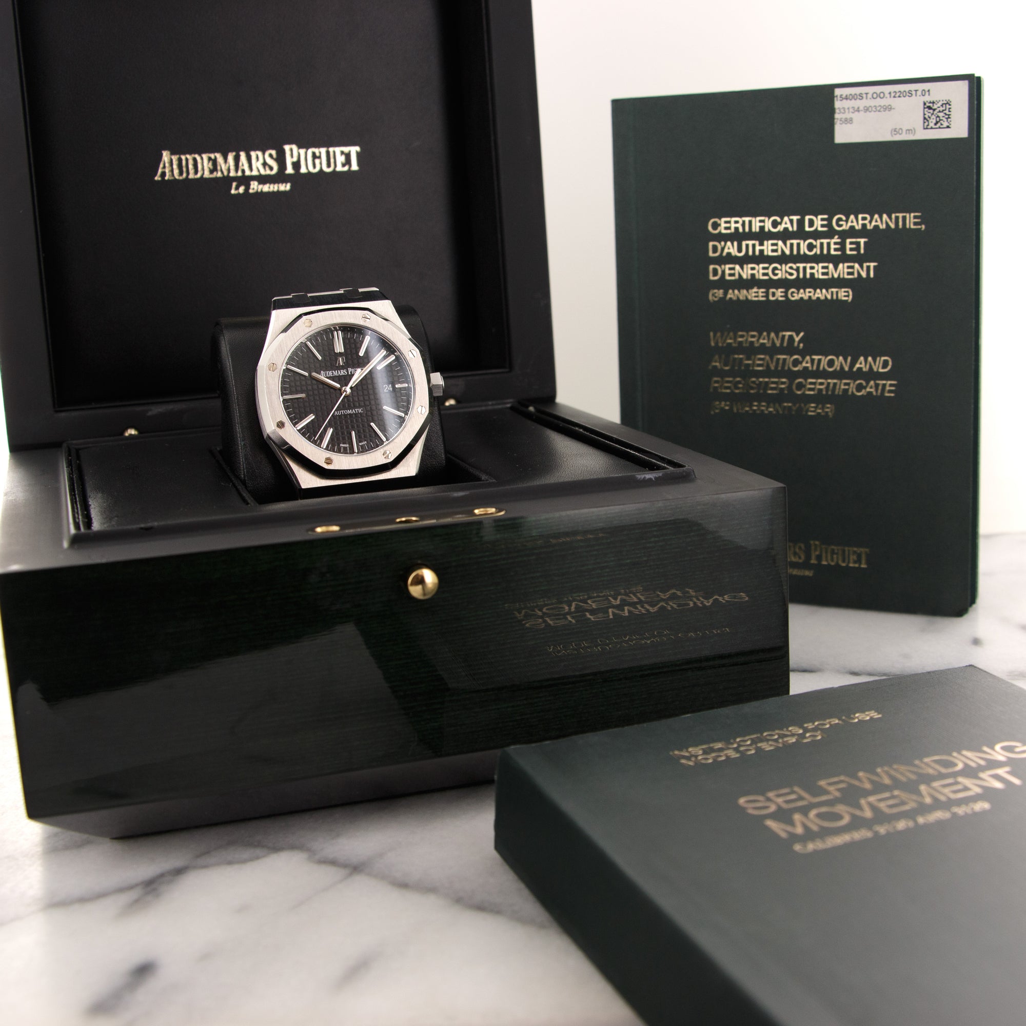 Audemars Piguet - Audemars Piguet Steel Royal Oak, Ref. 15400 - The Keystone Watches