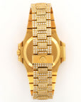 Patek Philippe - Patek Philippe Yellow Gold, Emerald Nautilus Diamond Watch Ref. 3800 - The Keystone Watches