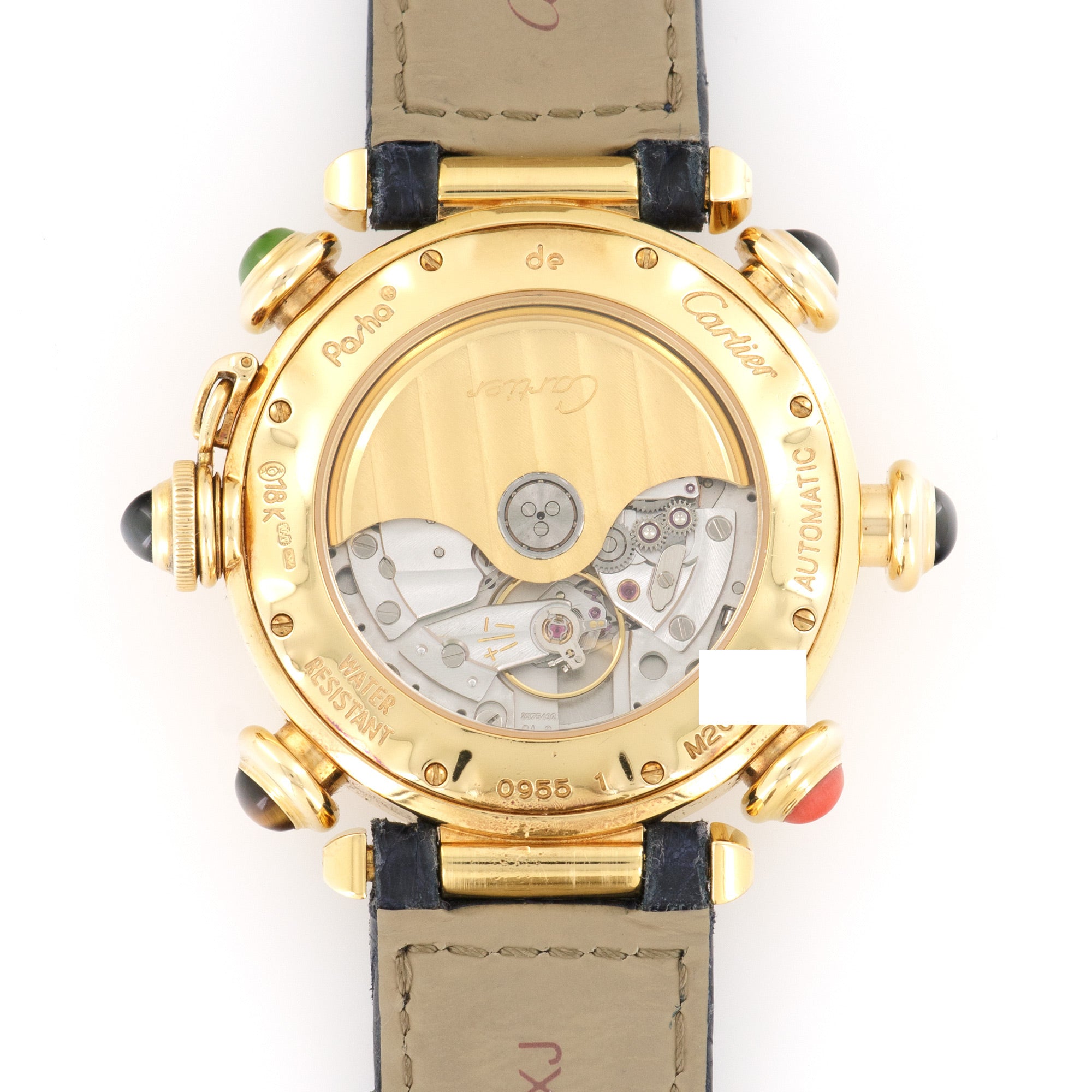 Cartier - Cartier Yellow Gold Pasha Golf Automatic Watch - The Keystone Watches