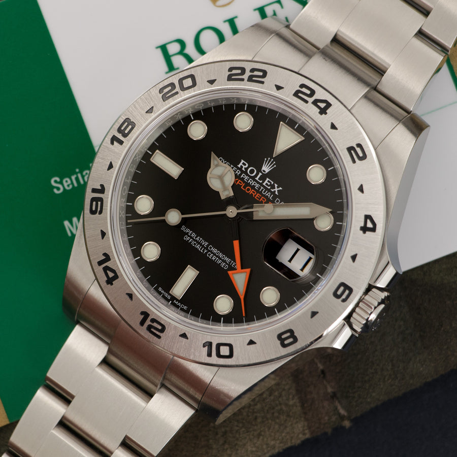 Rolex Explorer II Black 42mm Watch Ref. 216570