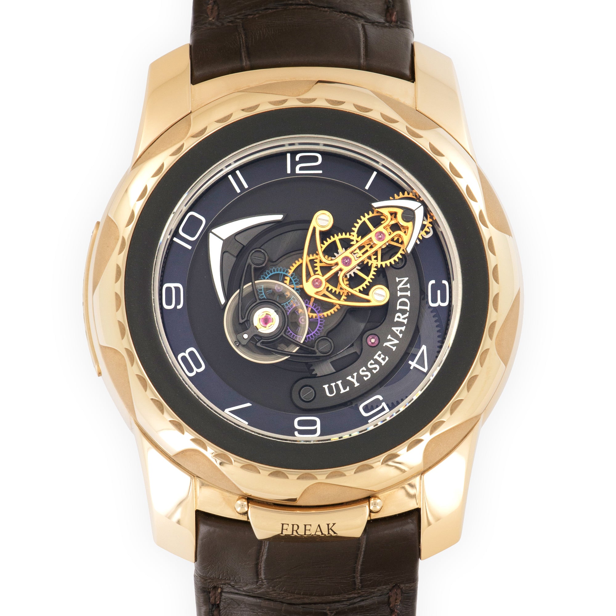 Ulysse Nardin - Ulysse Nardin Rose Gold Freak Cruiser Watch - The Keystone Watches