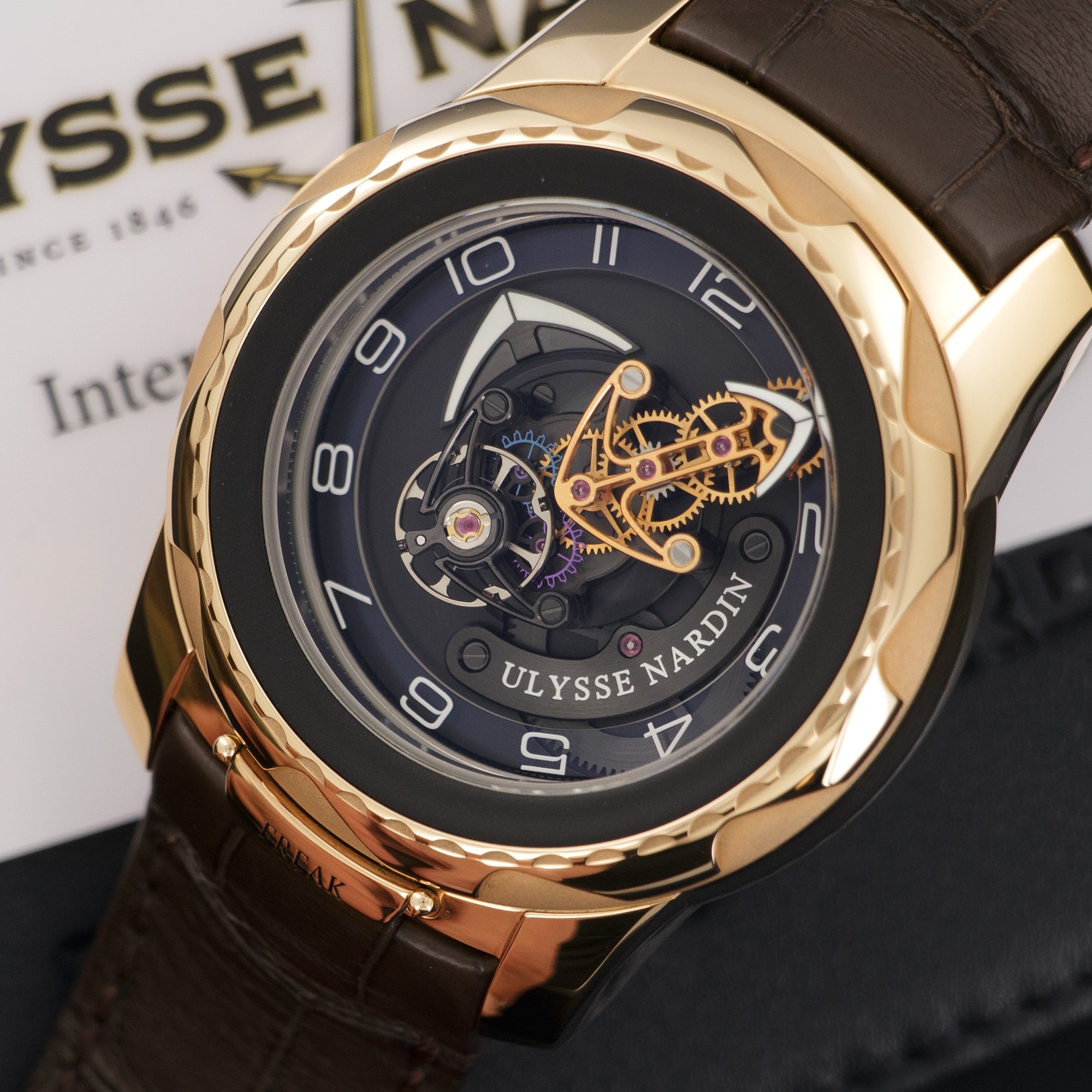Ulysse Nardin - Ulysse Nardin Rose Gold Freak Cruiser Watch - The Keystone Watches