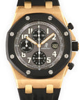 Audemars Piguet - Audemars Piguet Rose Gold Royal Oak Offshore Rubberclad Watch Ref. 25940 - The Keystone Watches