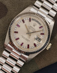 Rolex - Rolex White Gold Day-Date Ruby And Diamond Watch Ref. 18039 - The Keystone Watches