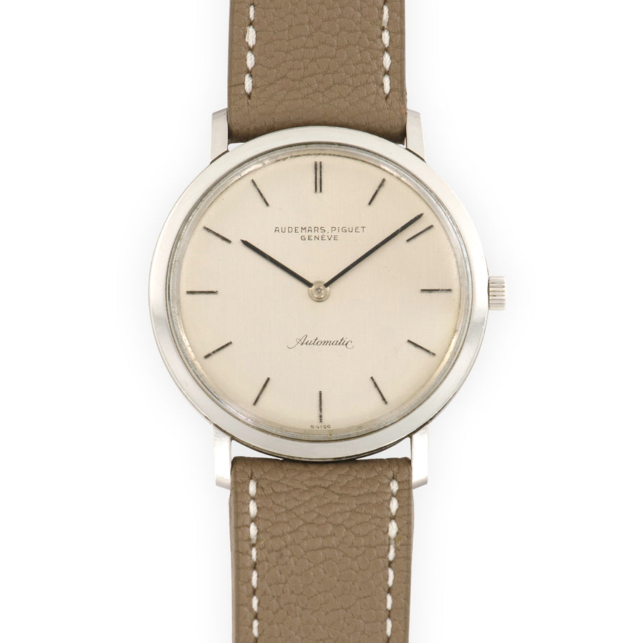 Audemars Piguet Steel Automatic Strap Watch, Ref. 5273