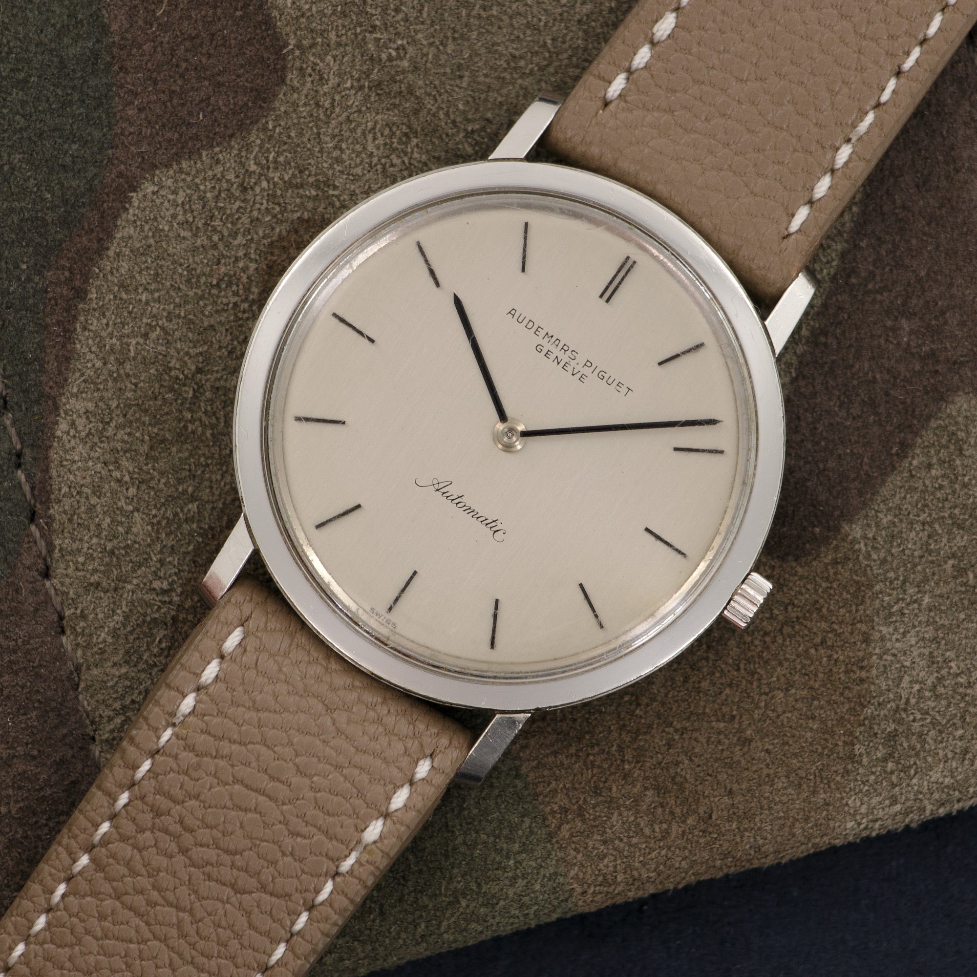 Audemars Piguet - Audemars Piguet Steel Automatic Strap Watch, Ref. 5273 - The Keystone Watches