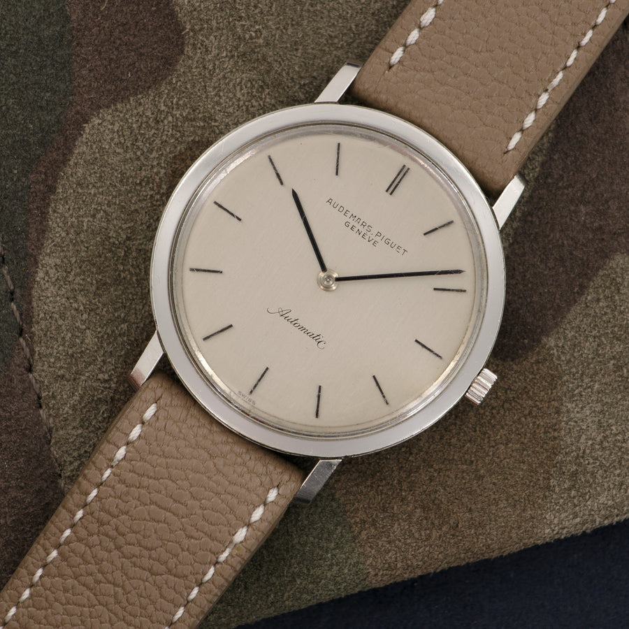 Audemars Piguet Steel Automatic Strap Watch, Ref. 5273