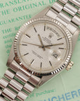 Rolex - Rolex White Gold Day-Date Watch Ref. 1803, Retailed by Bucherer - The Keystone Watches